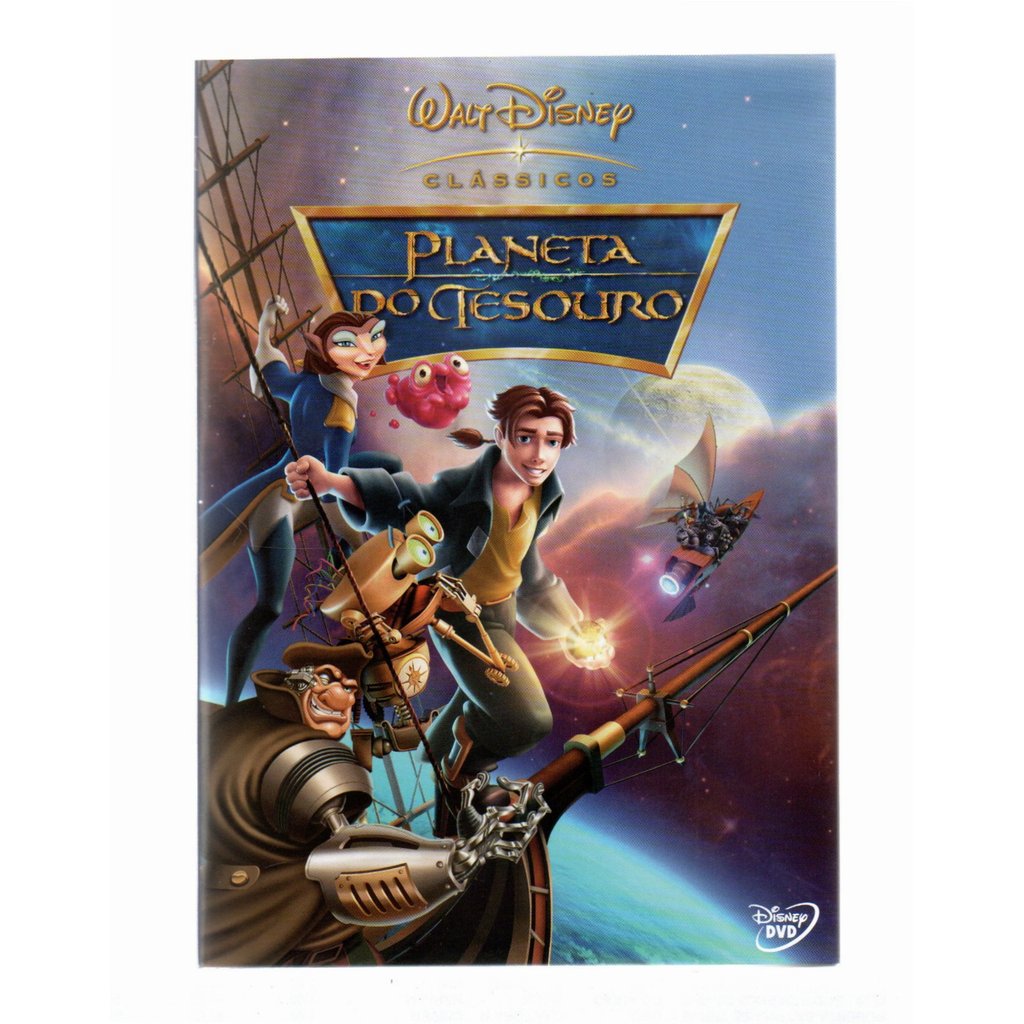 Dvd Planeta Do Tesouro