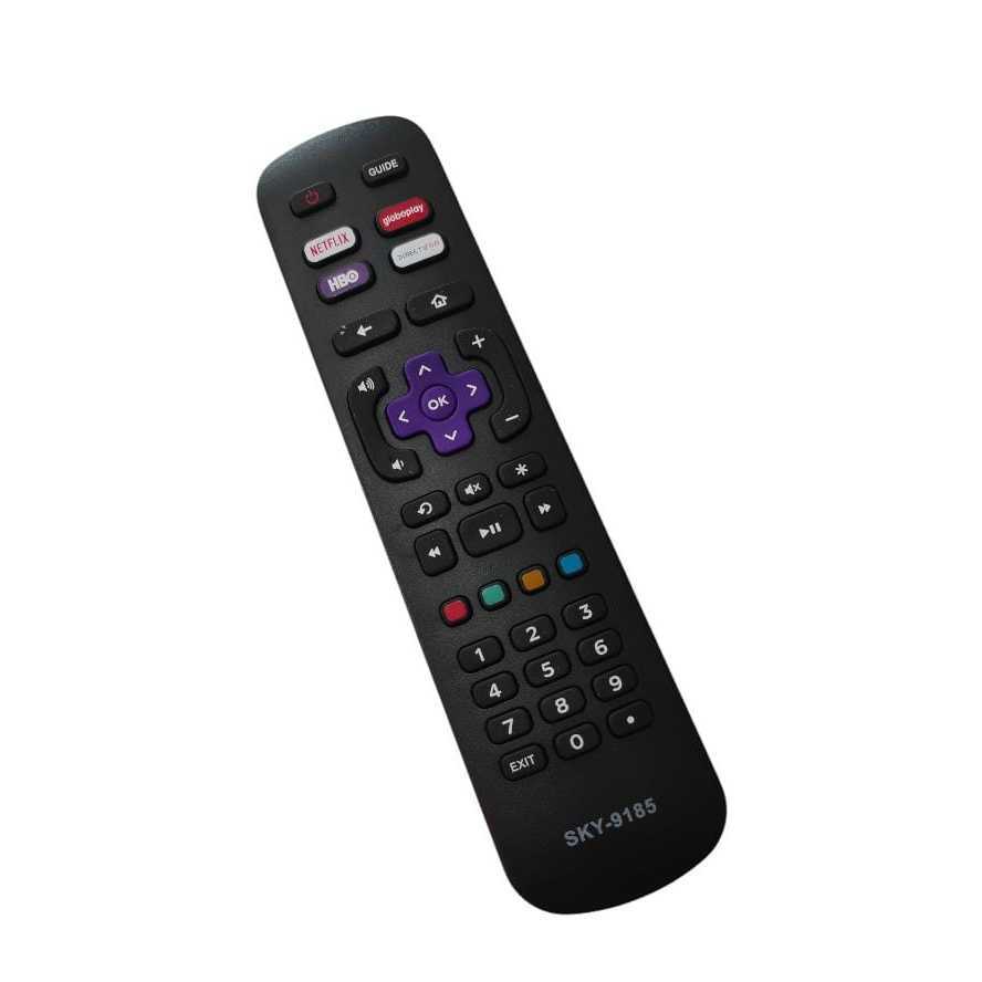 Controle Remoto Compativel Smart Smart TV 42” Phil...co LED Roku TV Dolby Áudio PTV42G6FR2CPF FBG-9185