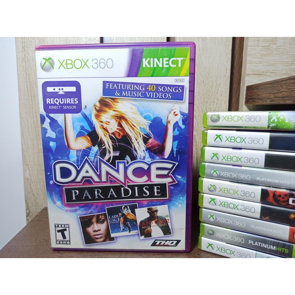 Jogo Kinect Dance Paradise Oiriginal Xbox 360 - M Física