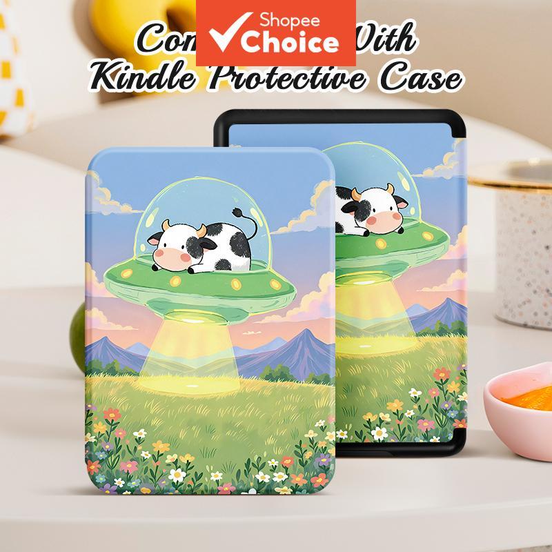 Capa de Padrão Criativo para Kindle 10a/11a Geração, Kindle Paperwhite 5, Capa Completa, Leve e Portátil, Presente de