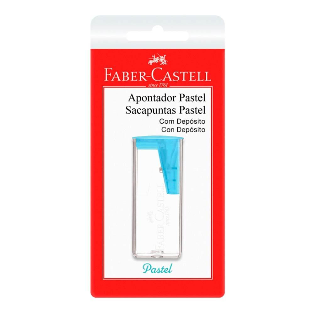 Apontador com Deposito Tons Pasteis Faber Castell - Itens Sortidos em Oferta na Shopee