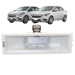 Lanterna De Placa Onix Prisma 2013 2014 2015 2016 2017 2018 2019 Com Soquete
