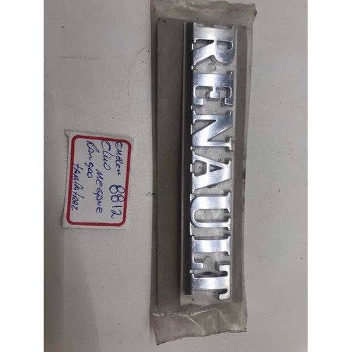 Emblema Tampa Traseira Clio Kangoo Megane 8812