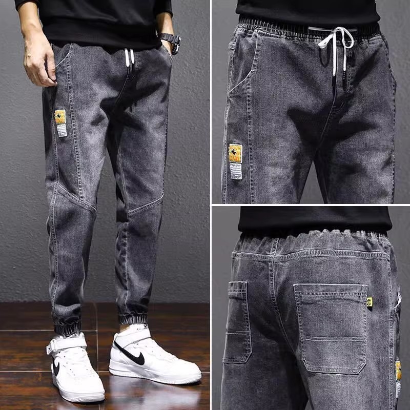 2026 novo estilo americano Retro resistente ao desgaste Jeans resistente à sujeira masculino primavera outono trabalho w