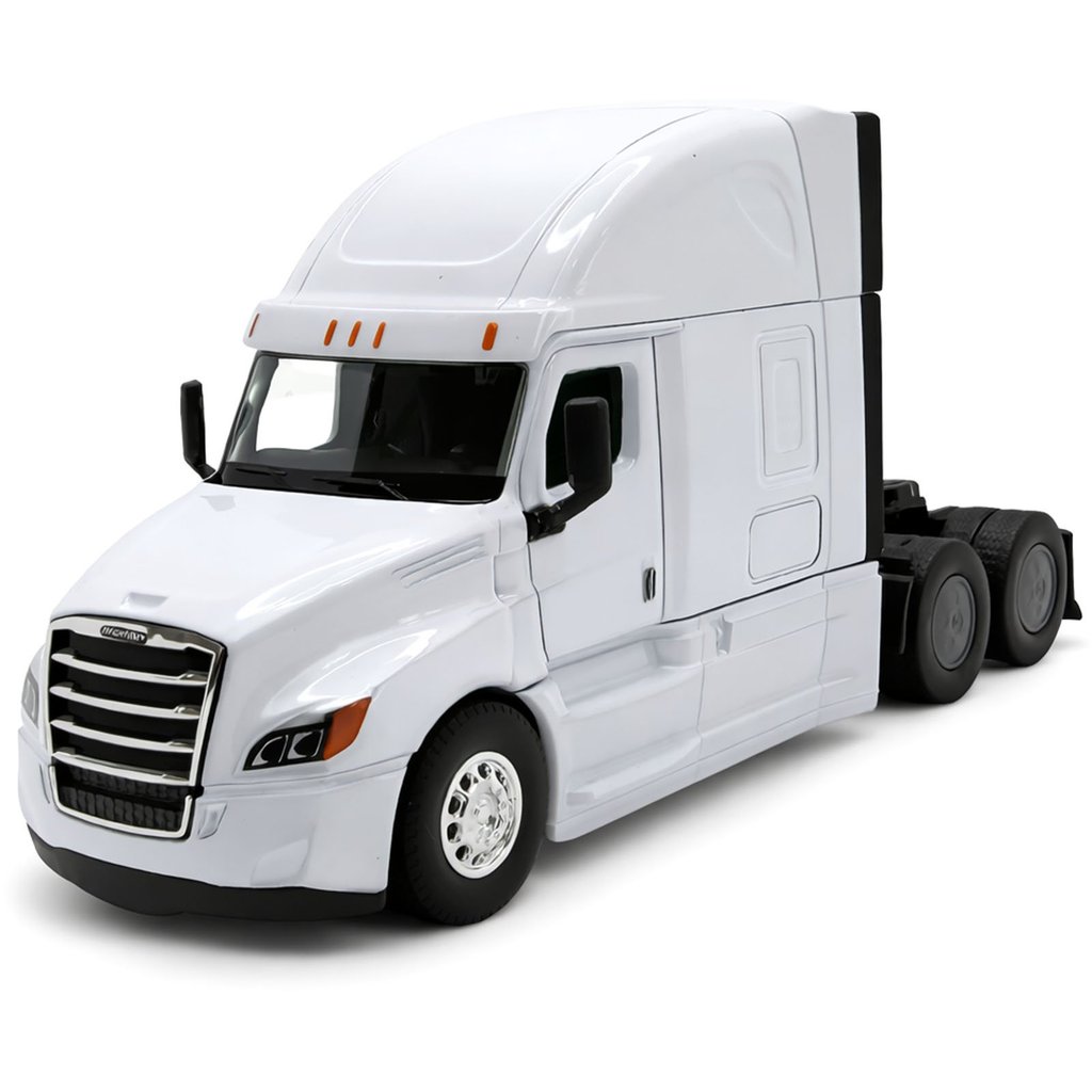 Miniatura - 1:64 - Freightliner Cascadia Branco - Welly