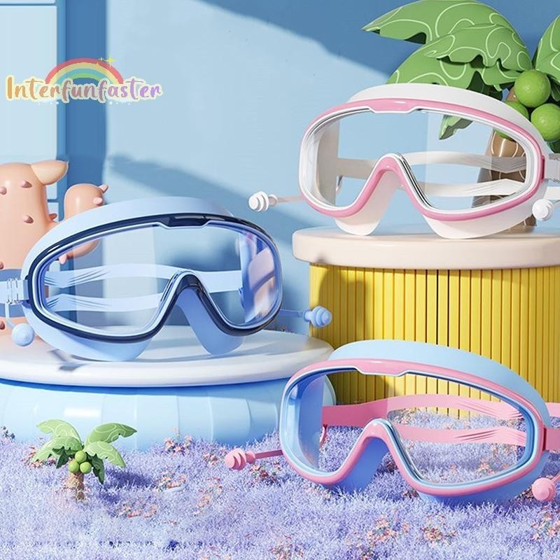 Óculos De Natação Para Crianças De 3 A 15 Anos , Antiembaçante , Vazamento , Visão Ampla , Meninos em Oferta na Shopee