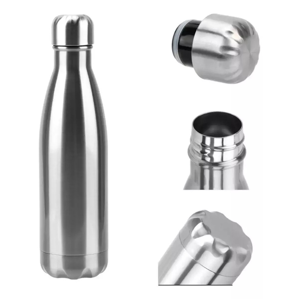Garrafa Térmica De Aço Inox 1 Litro Linha Premium em Oferta na Shopee