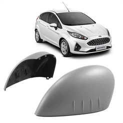 Capa Retrovisor New Fiesta 2011 2012 A 2019 Com Furo Pisca