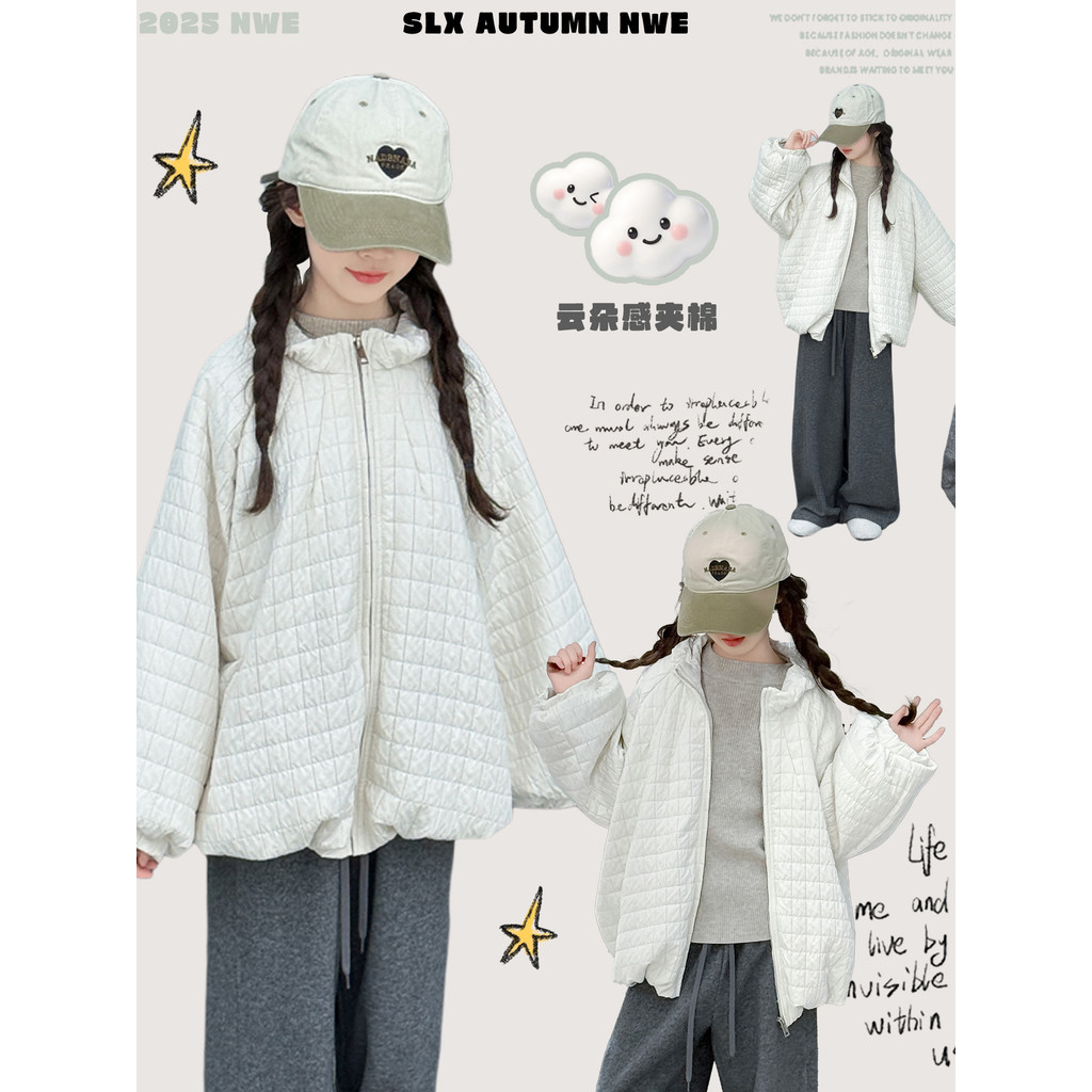 Meninas roupas acolchoadas roupas de inverno 2026 novo estilo moda pão roupas acolchoadas inverno quente engrossado casa