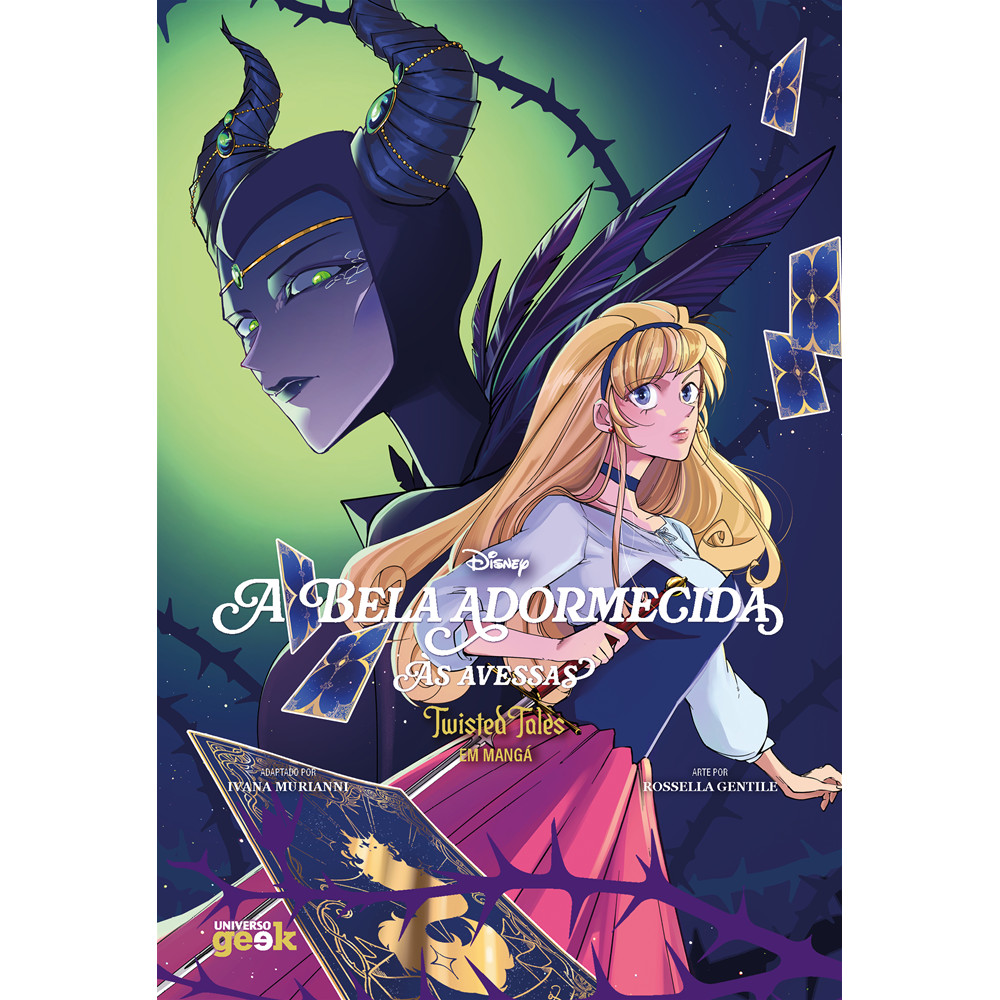 Capa do livro Livro - A Bela Adormecida às avessas - Twisted Tales em mangá - Vol. 1 - Editora Universo dos Livros