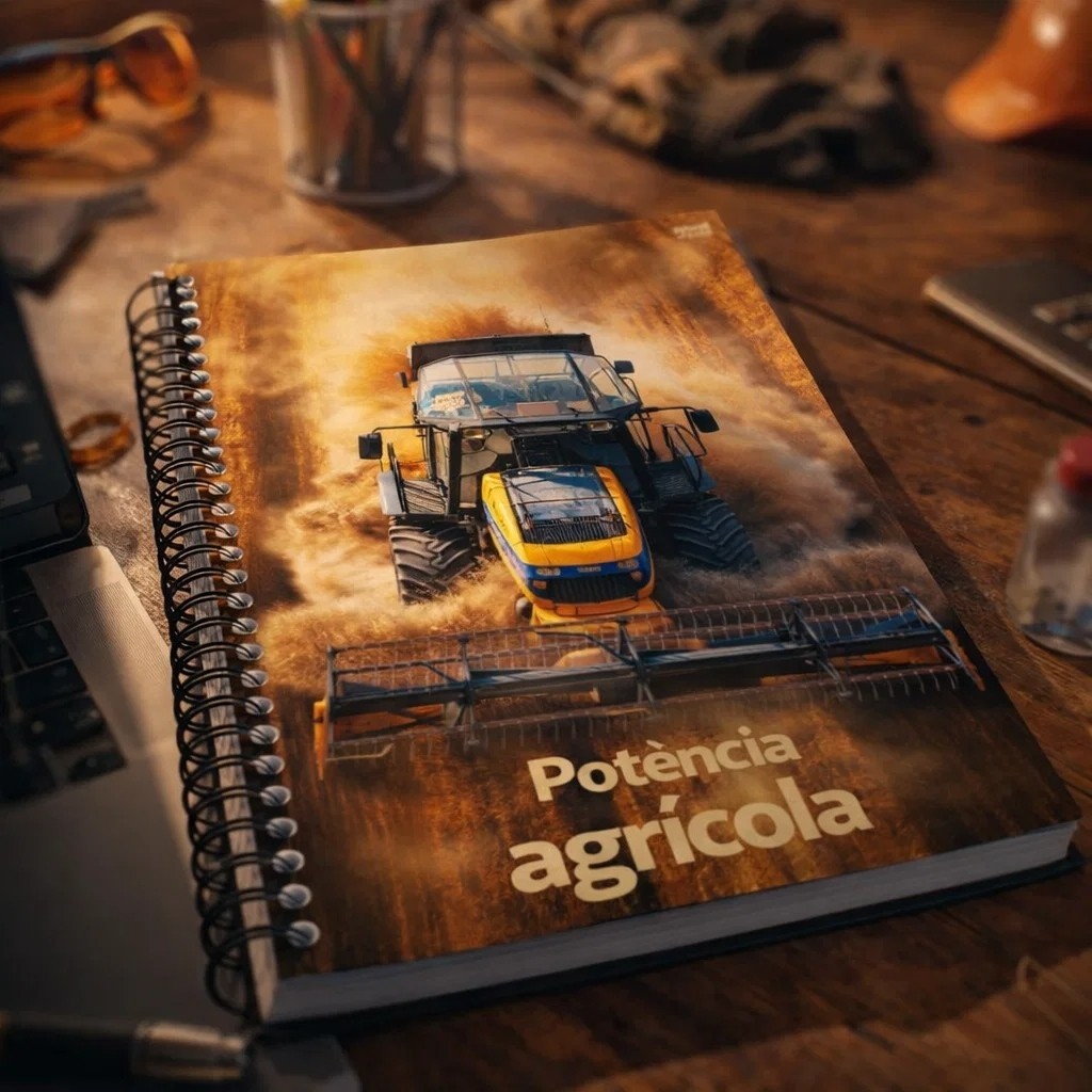 Caderno capa dura 160 folhas anotacoes estudo faculdade material escolar papelaria resistente de achadinhos