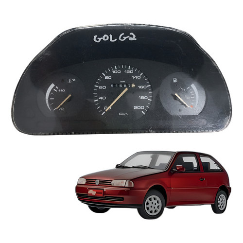 Painel Instrumentos Volkswagen Gol G2 1995 1996 1997 1999 Preto
