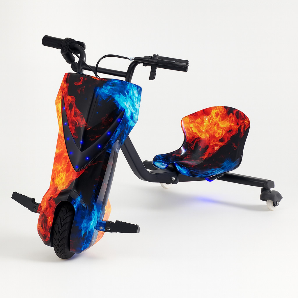 TRICICLO DRIFT INFANTIL ELETRICO 250W 8 POLEGADAS 100KG