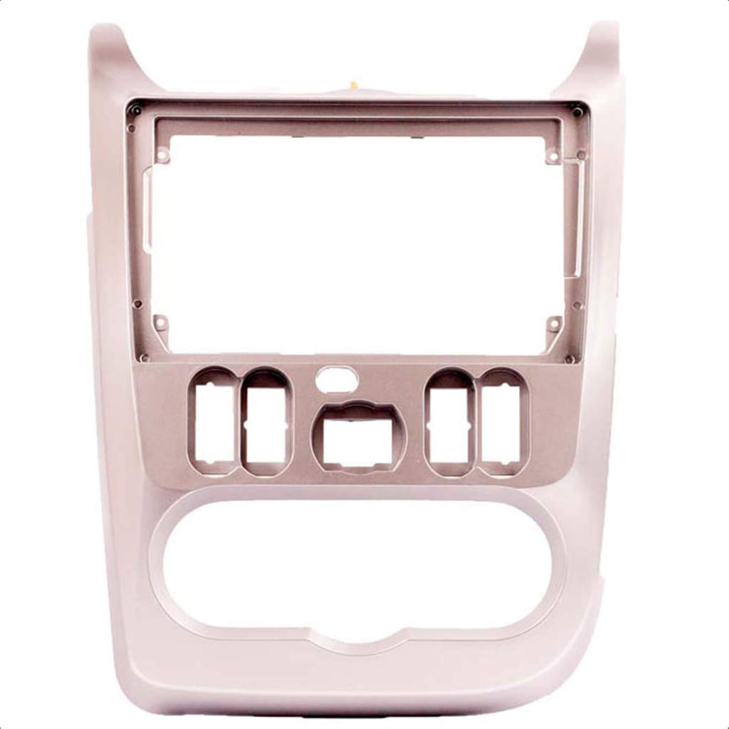 Moldura 9 Polegadas Prata Sandero Authentique Expression Stepway Privilege Expex - EPX9RN006