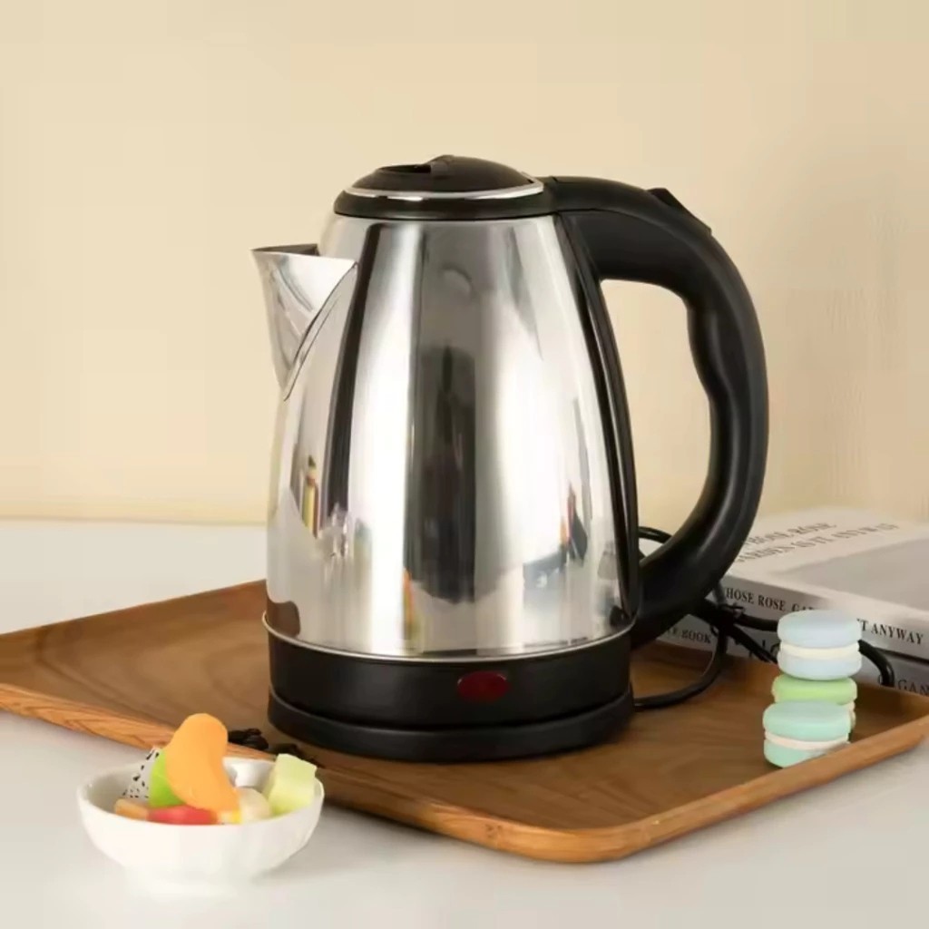 Chaleira Eletrica Inox 360 Graus Desligamento Automatico Aquecedor Agua Ferve Rapido Cafe Cha