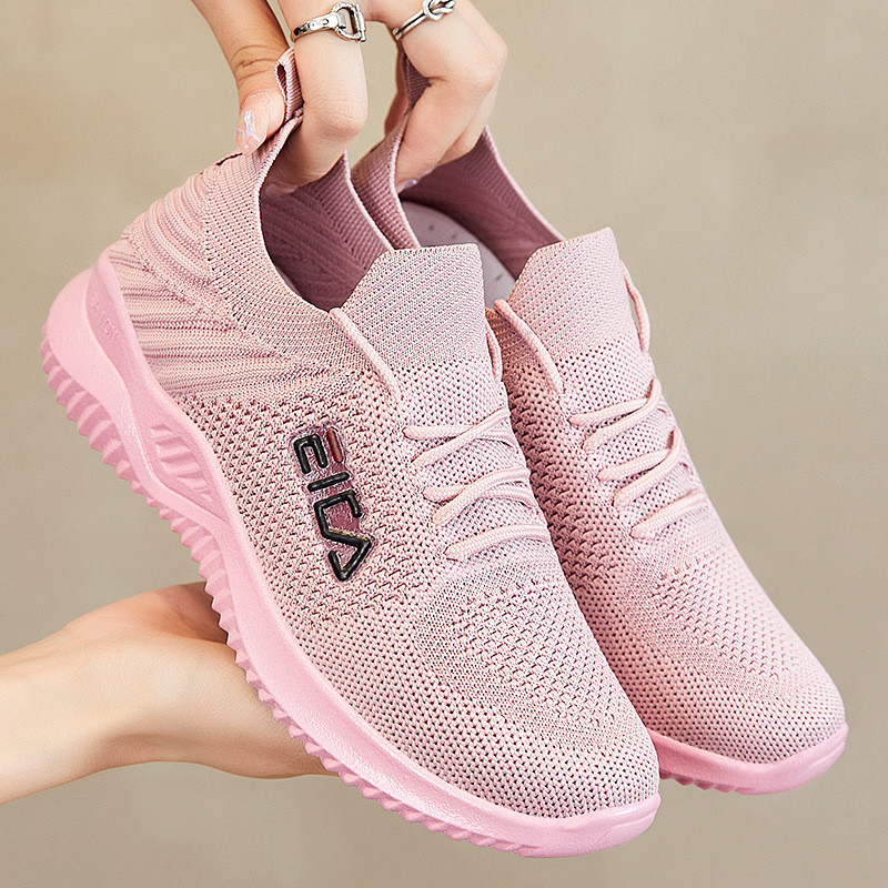 Sapatos femininos 2022 novo estilo sapatos femininos All-Match primavera esportes respirável tênis de corrida sapatos br
