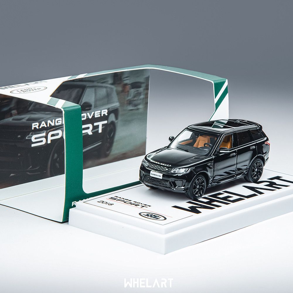WHELART 1/64 Range Rover Sport Modelos de carros Liga de fundição Modelos de carros Carros de brinquedo Ornamentos