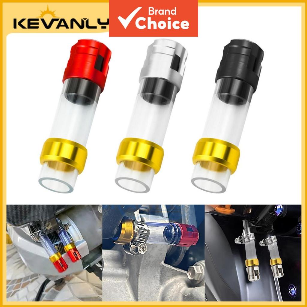 KEVANLY 1 unidade tubo de drenagem do filtro de ar de motocicleta universal de liga com válvula cabeça plug