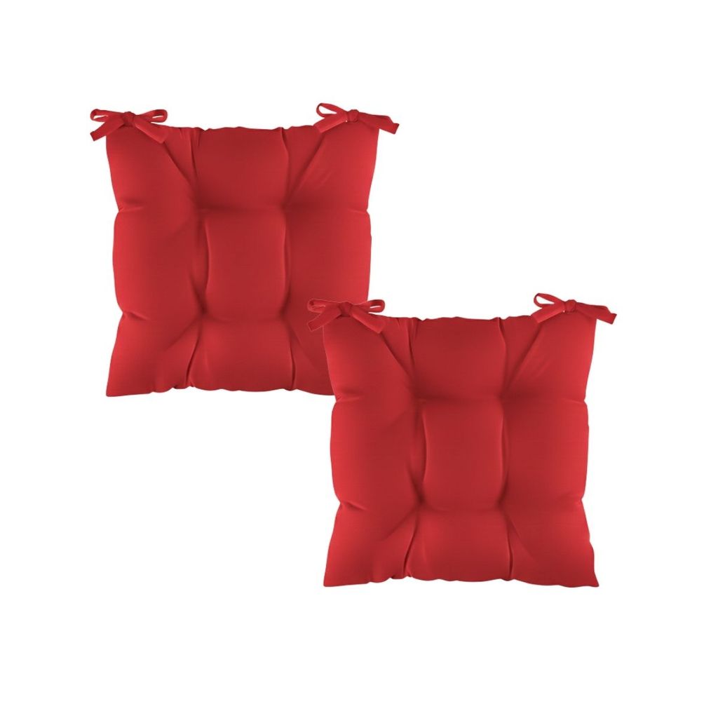 Kit 2 Pçs Almofada Decorativa E Confortavel Futton Oxford Assento p/ Cadeira 40X40cm Cores Diversas em Oferta na Shopee