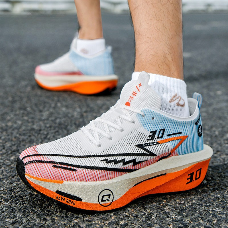 Esportes Ao Ar Livre Antiderrapante Tênis De Corrida Feminino Bot Masculino Cor Da Placa De Carbono