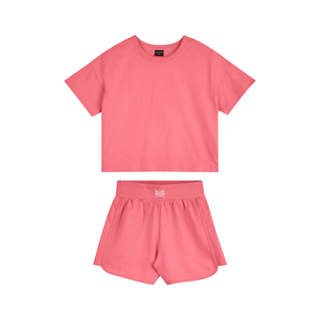 Conjunto Juvenil Menina Monocromático Beats Rosa em Oferta na Shopee