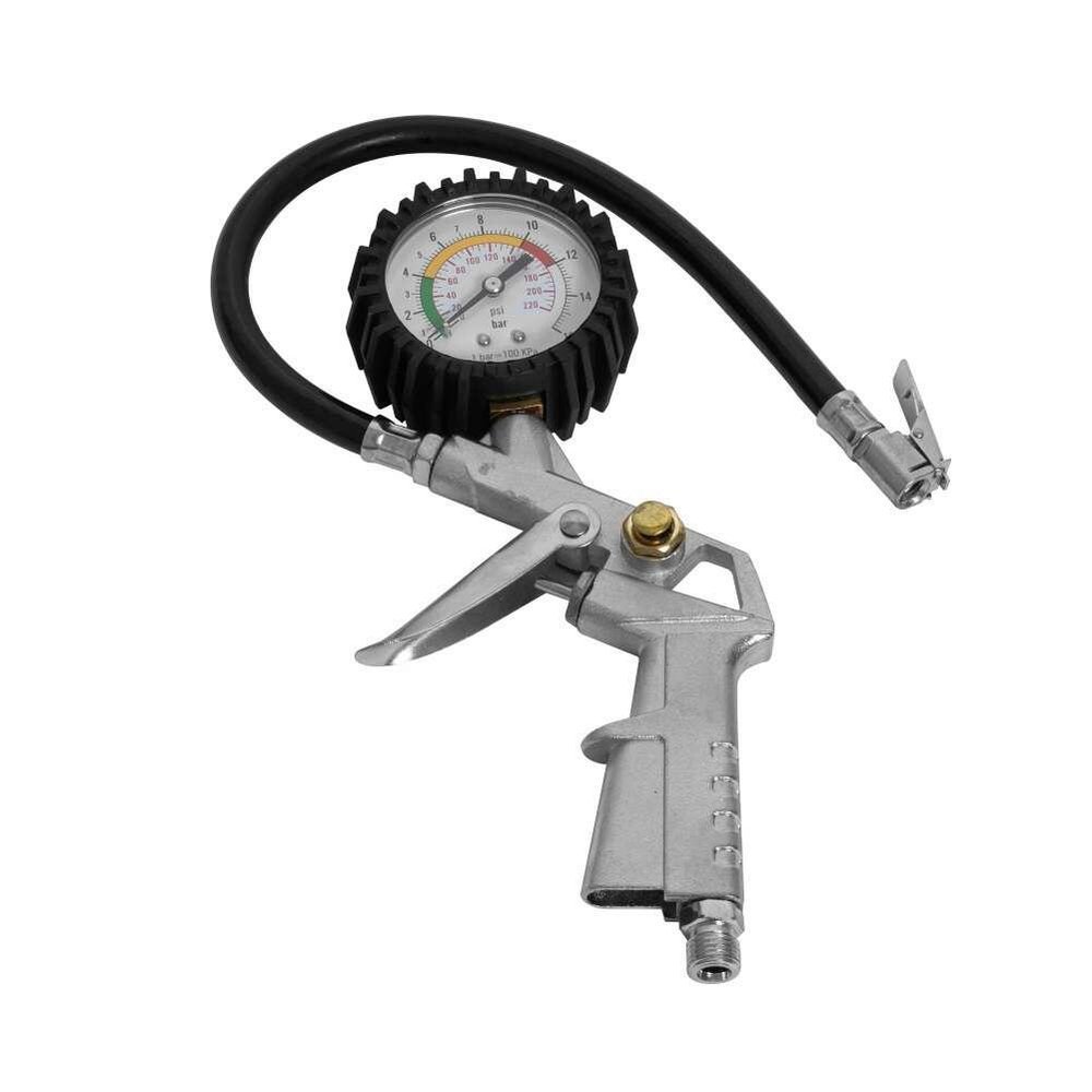 Calibrador de Pneus Pneumático Com Manômetro 0165 Lupus