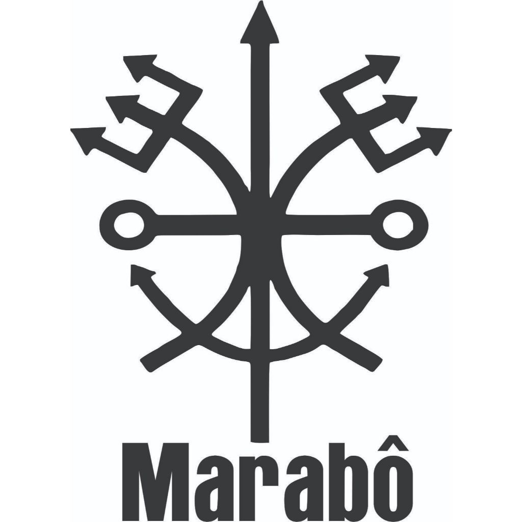 Adesivo Ponto Riscado Exu Marabô – Proteção e Poder Espiritual