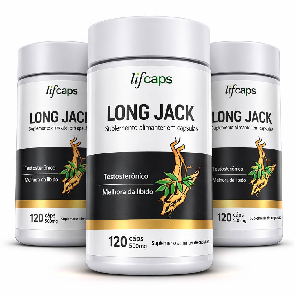 Tongkat Ali Premium 500mg 120 Cápsulas - Mais Energia e Vigor