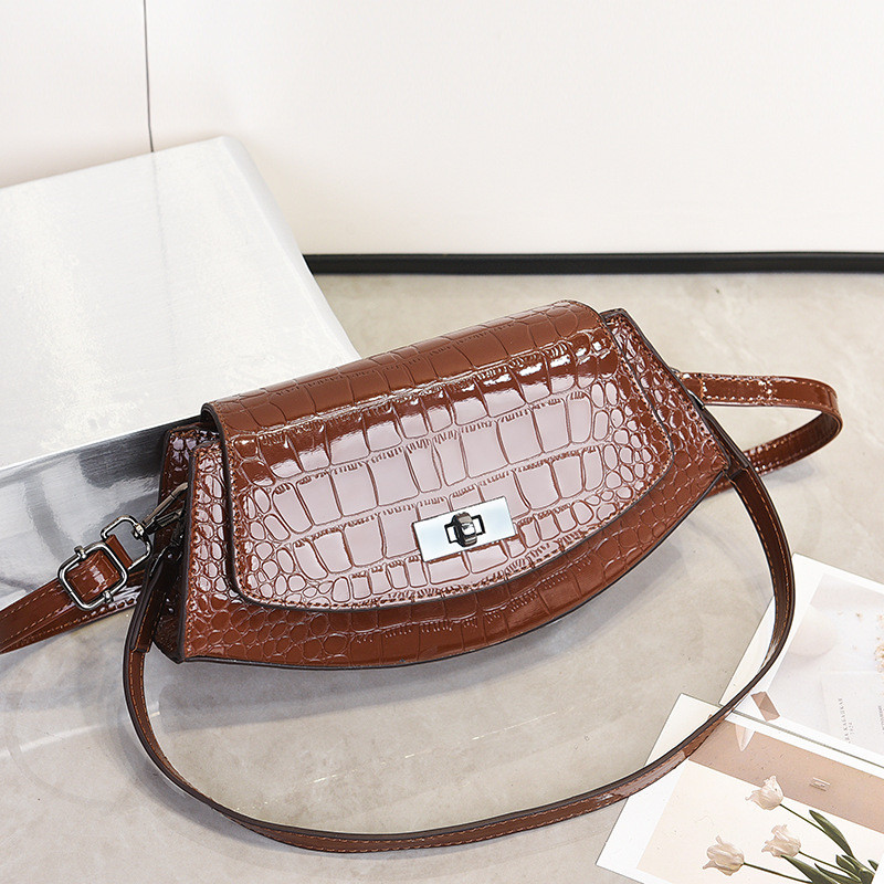 [Venda quente] Bolsa mensageiro bolsa elegante bolsa feminina bolsa de ombro feminina bolsa grande tempo coreano senhora