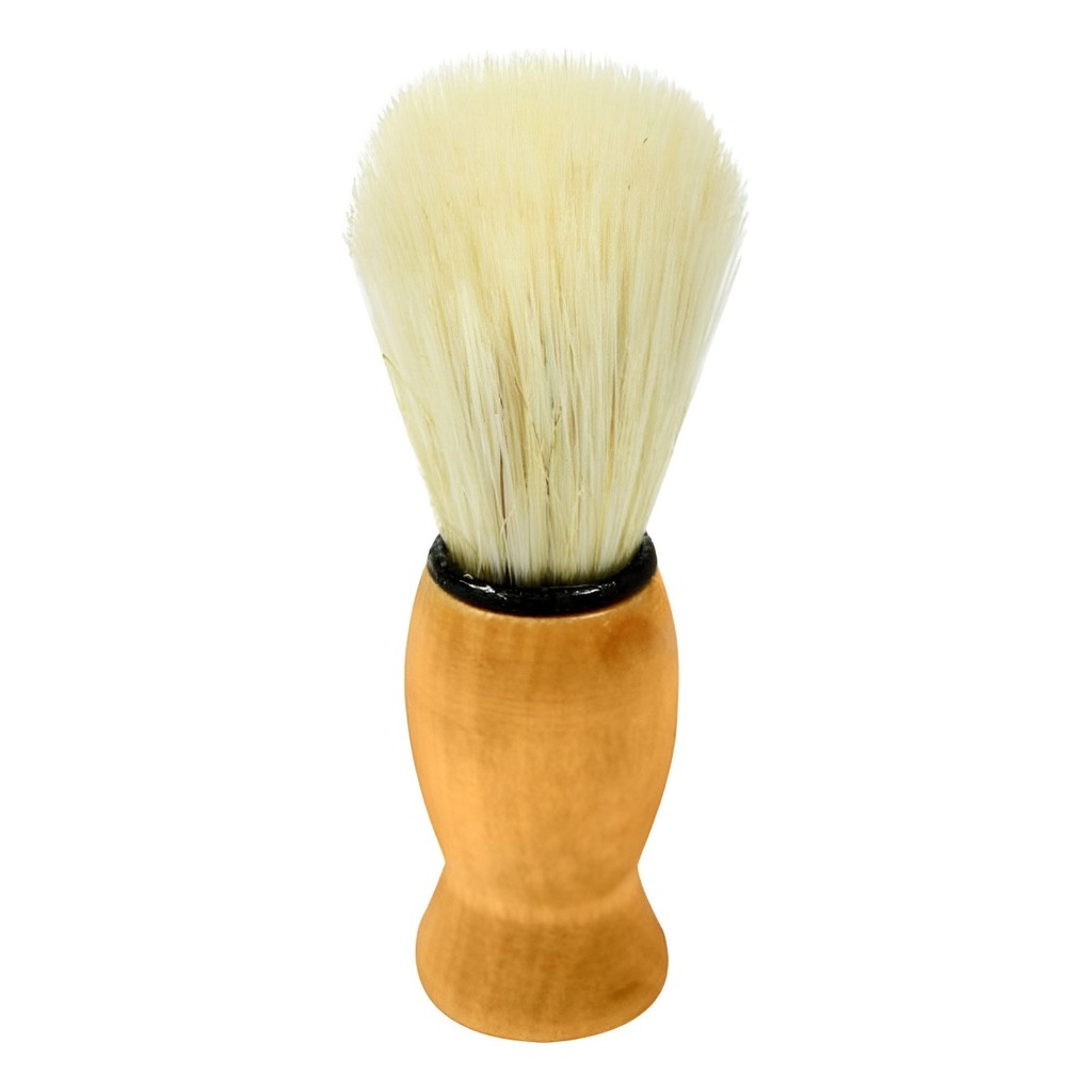 Pincel para Barba Pelo Misto Com Cabo De Madeira Santa Clara 1243