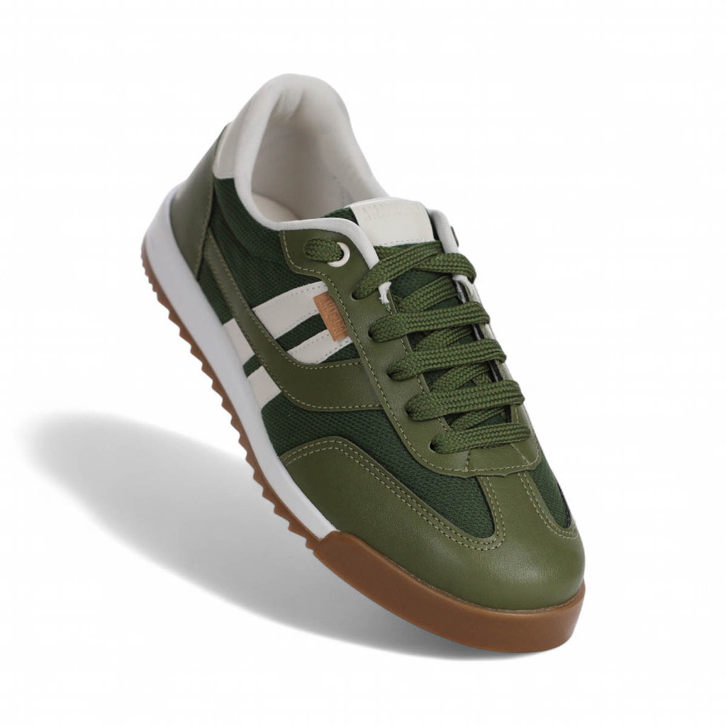 Tênis Anacapri Retrô A Verde Musgo - Feminino em Oferta na Shopee