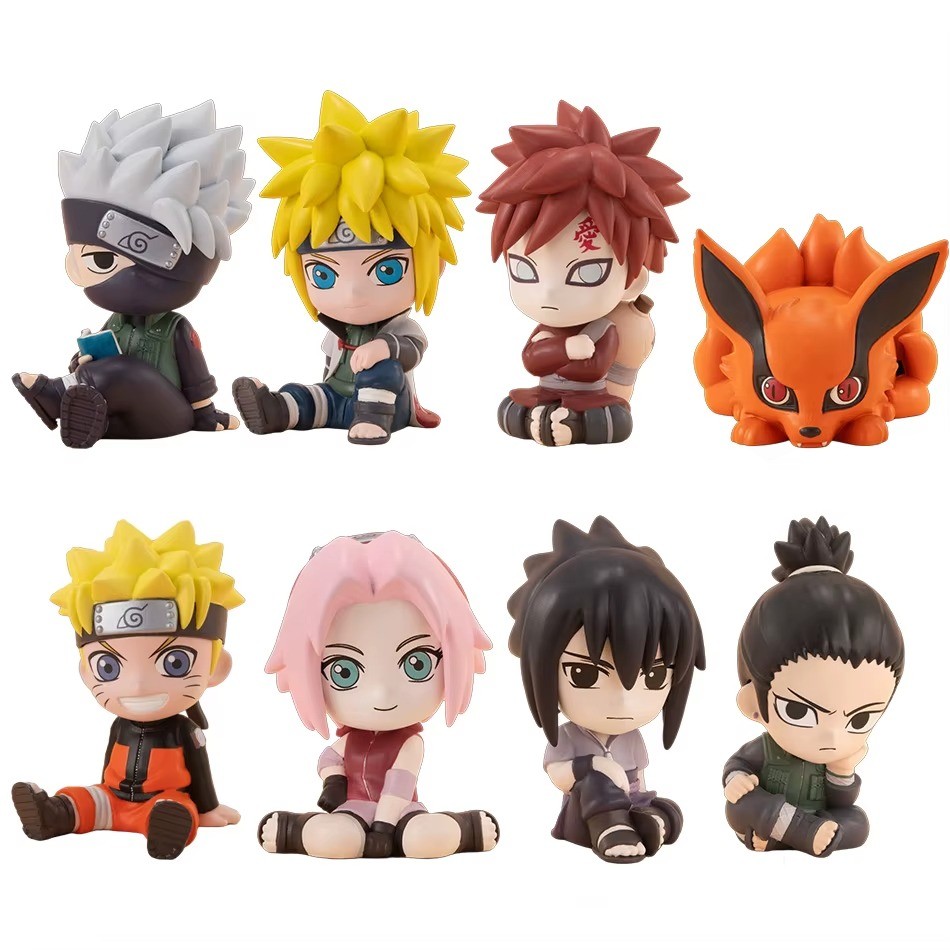 Action Figure Anime Naruto Shippuden Bonecos Colecionáveis Decorativos