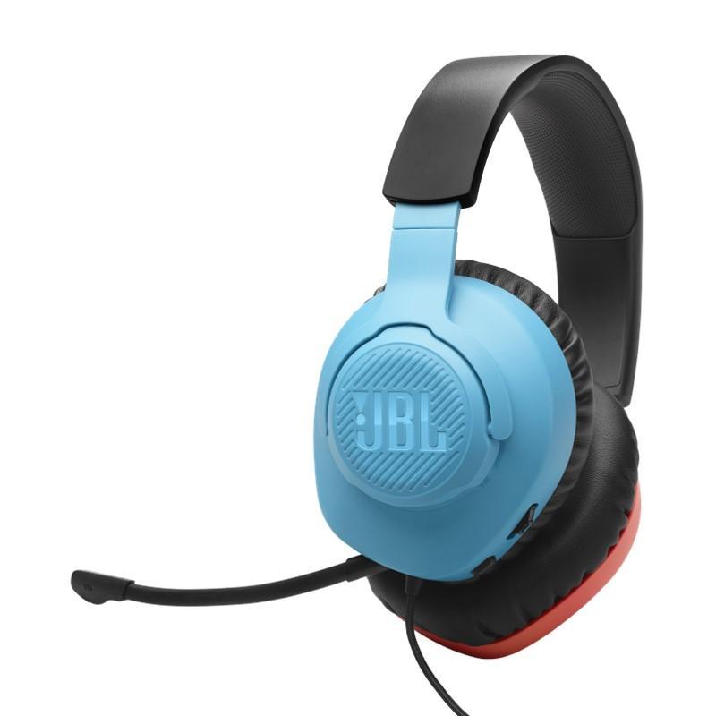 Headset Gamer JBL Quantum 100N Azul/Vermelho em Oferta na Shopee
