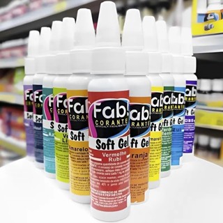 Corante em Gel para Chantilly, Pasta Americana, Confeitaria 25gr FAB em Oferta na Shopee