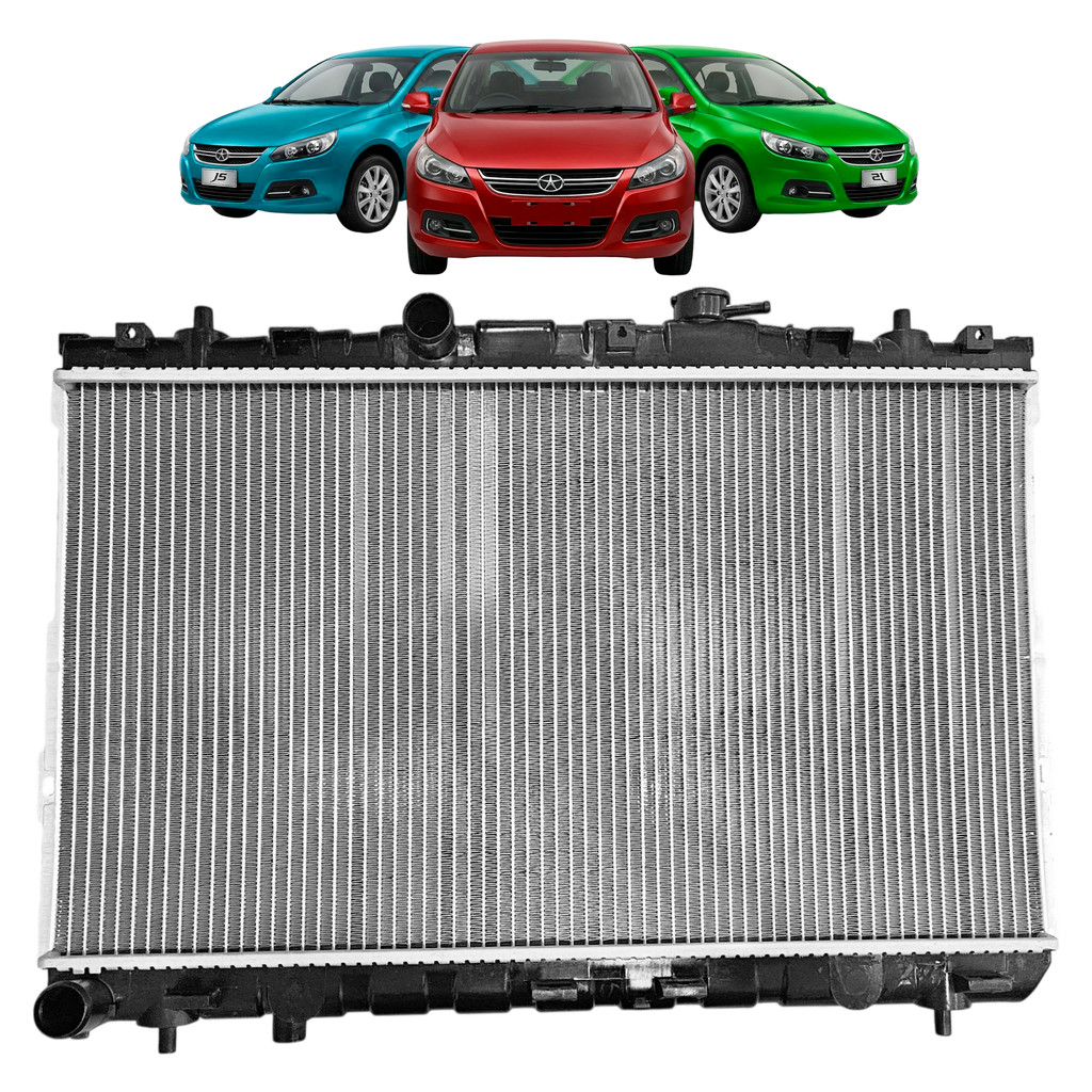 Radiador De Água Jac J5 1.5 16v 2011 12 2013 2014 2015 2016