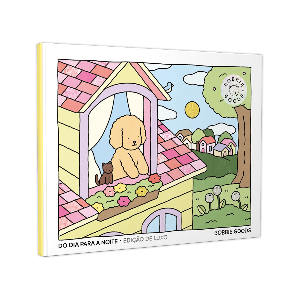Bobbie Goods | Livro de Colorir | Do Dia Para a Noite | Capa Dura em Oferta na Shopee