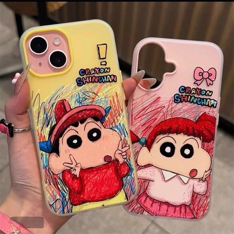 Doodle Nene Sakurada Marcon Cores Geléia Caso Para Samsung S25 ULTRA S24 Plus S23 S22 A17 A16 A15 A14 A13 A52 Fosco