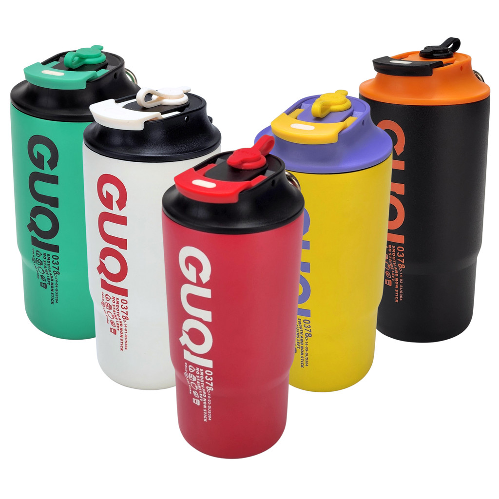 Copo Térmico 460mL Aço316L com Revestimento Cerâmico, Canudo e Alça de Corda - ENVIO ALEATÓRIO em Oferta na Shopee