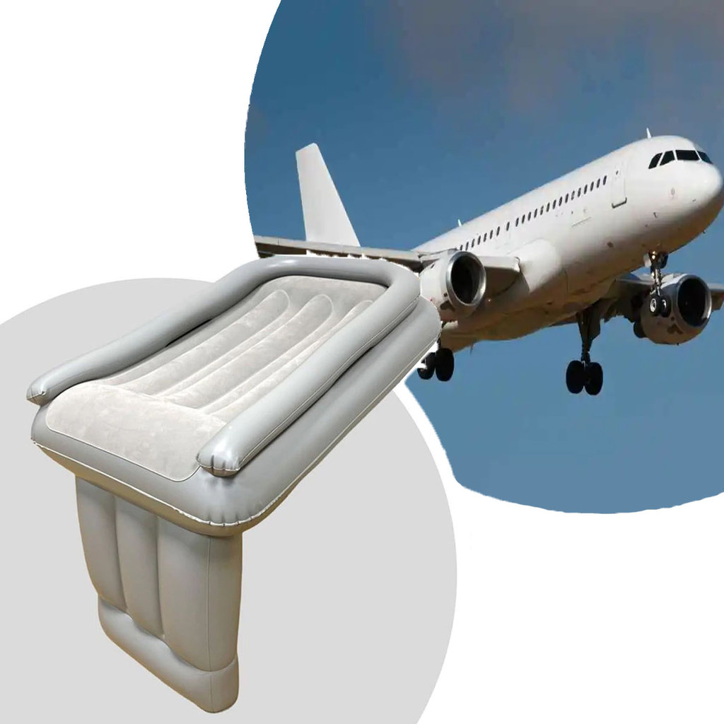 Cama Inflável Para Conforto Viagem Bebê Infantil