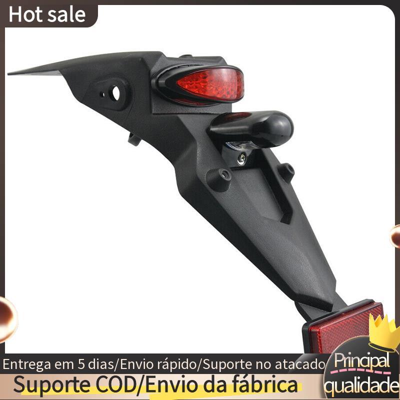 Paralama Traseiro Universal Para Motocicleta Com Luz Traseira LED Guarda-Lamas De Freio Lâmpada