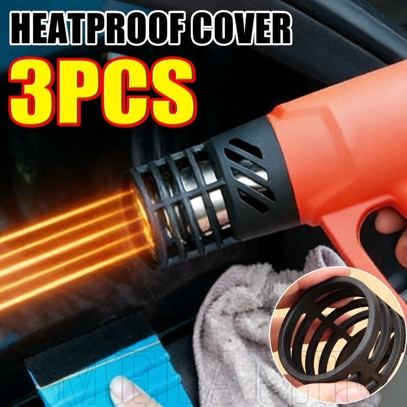 Tampa À Prova De Calor Do Soprador De Ar Quente-Protetor De Plástico Resistente A Altas Temperaturas-Acessórios Para Pas