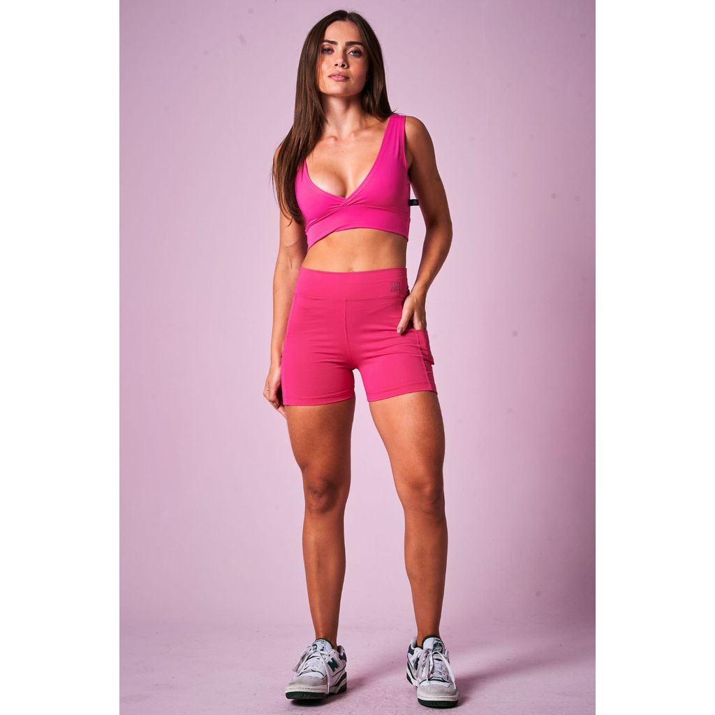Short Feminino em Poliamida Planet Girls Pink em Oferta na Shopee