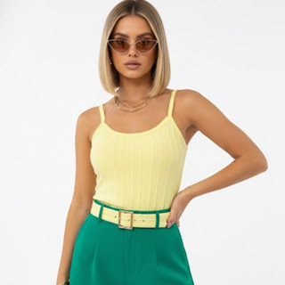 Kit 3 Regatinha Feminina Com Bojo Alcinha Canelada Lançamento 2026 em Oferta na Shopee