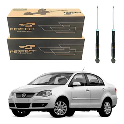 Par Amortecedor Traseiro Polo Sedan 1.6 2.0 2007 A 2011