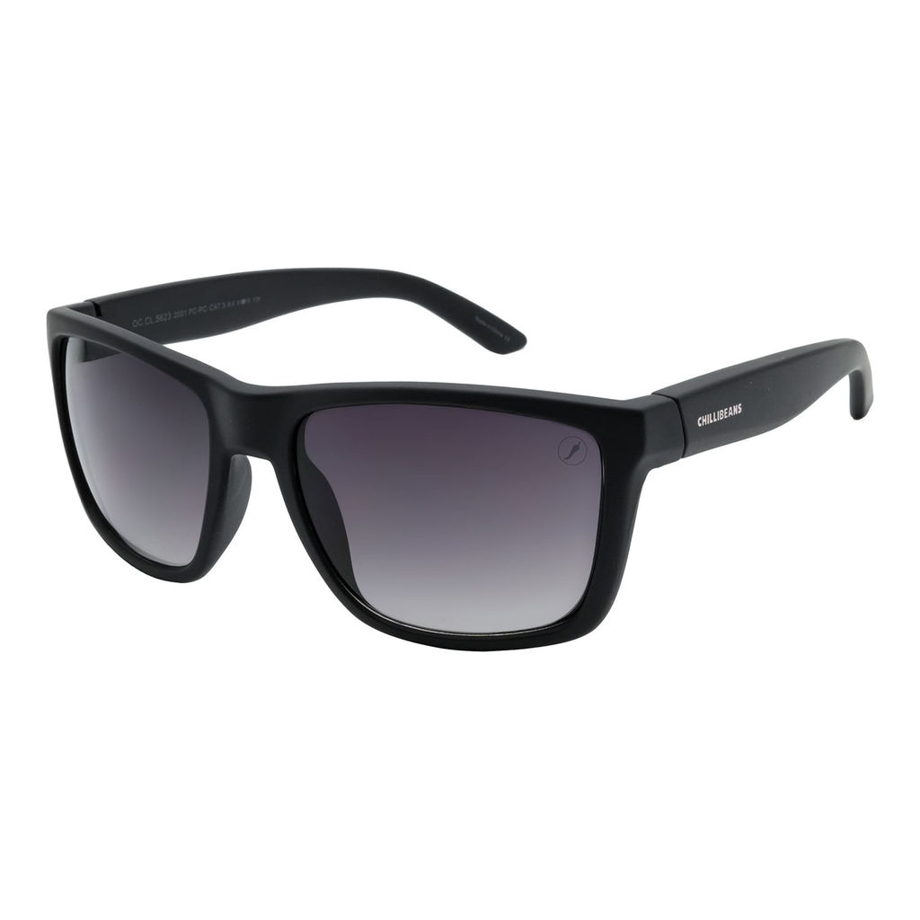 Óculos de Sol Masculino Chilli Beans Quadrado Degradê Preto