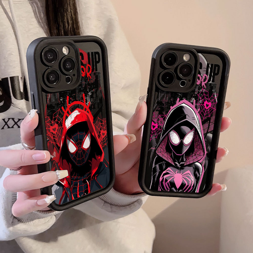 Capa Para Samsung A17 A07 A56 A36 A55 A54 A16 A15 A14 A05S A51 A52 A34 A35 A32 A13 Legal Casal Aranhas 3D Caso em Oferta na Shopee