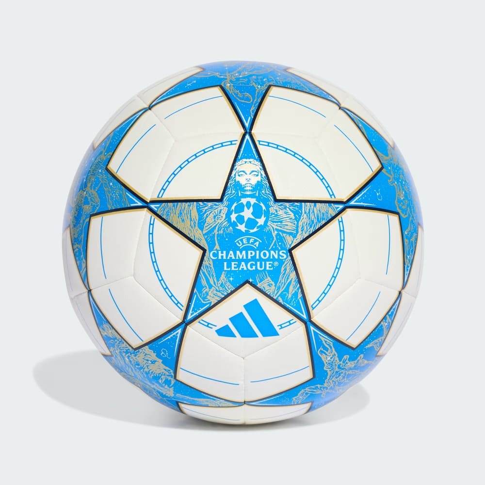 Bola Adidas Campo UCL Training Branco/Azul/Dourado