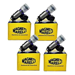Kit 4 Bico Injetor Marelli Palio Strada Siena 1.0 1.3 1.5 127/220v
