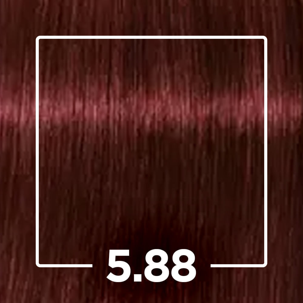 Tintura Profissional Igora Castanho Claro Vermelho Extra 5.88 em Oferta na Shopee