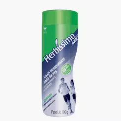 Talco Herbíssimo SEC Canforado 100g